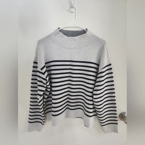 Anthropologie Maeve Carys Mock Neck Sweater Size Small